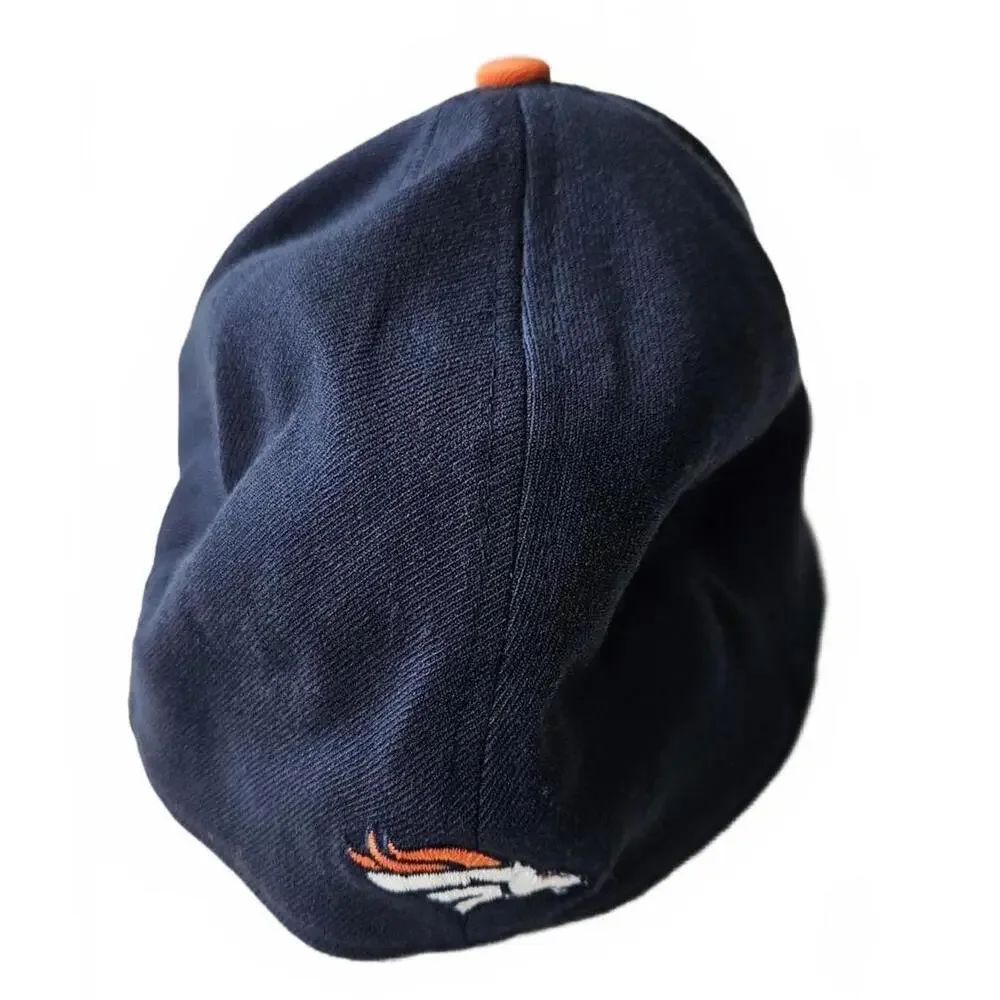New Era Denver Broncos Navy and Orange‎ Baseball Cap Unisex Size Large/XLarge